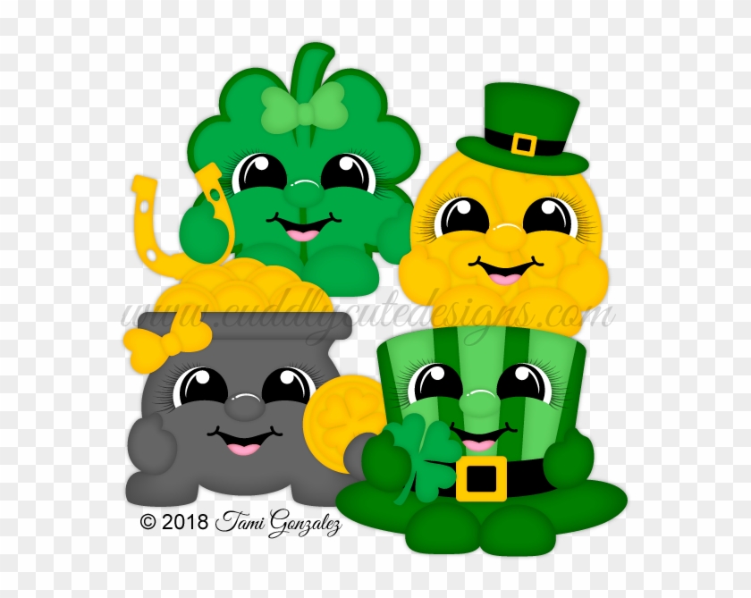 St Patty Cuties - Shamrock #389323