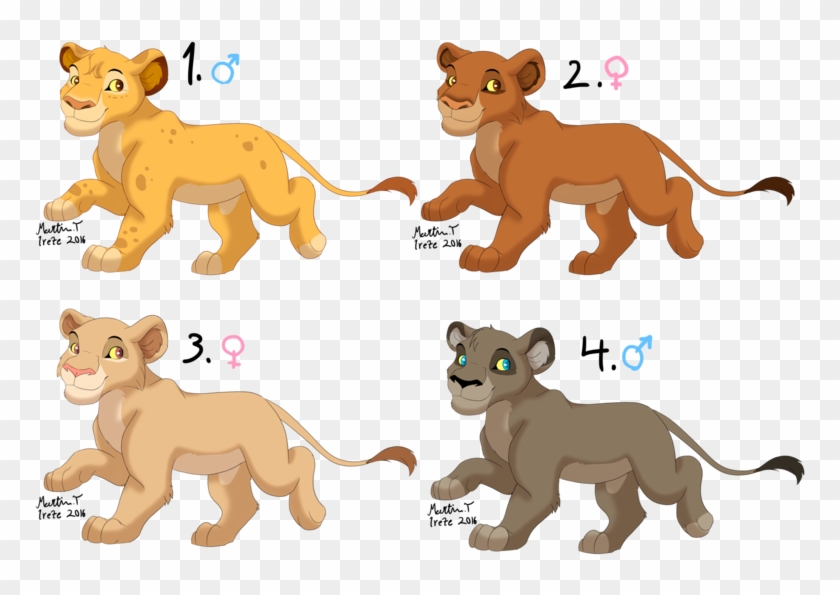 Lion Cub Adoptables Batch 1 Closed By Irete - Lion Cub Digital Art #389387