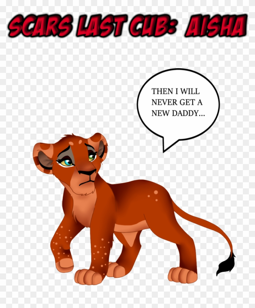 Scars Last Cub - Fanart Lion King Scars Daughter #389399