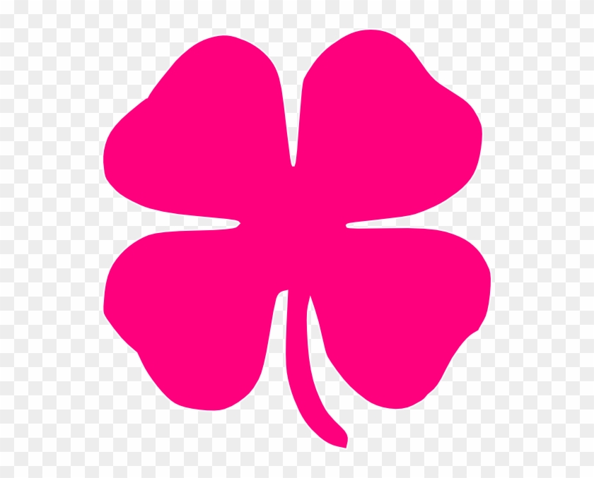 Pink 4 Leaf Clover #389422