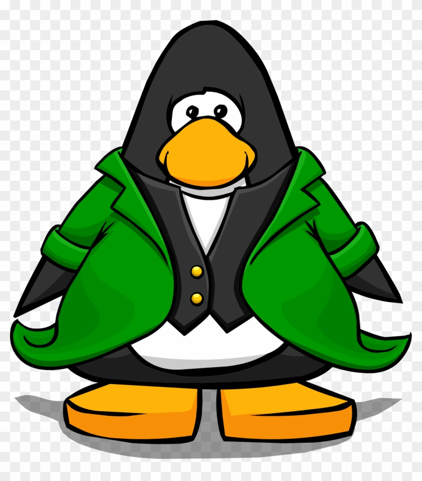 Leprechaun Tuxedo From A Player Card - Club Penguin Unicycle #389446