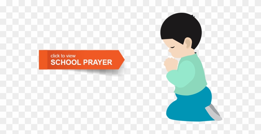 Pray Clipart School Prayer - School Prayer Cartoon #389514