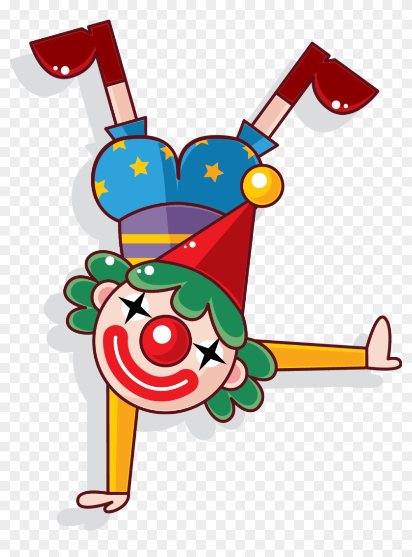 Circus Clown Sticker Media Descriptor File - Clown Cartoon Png #389540