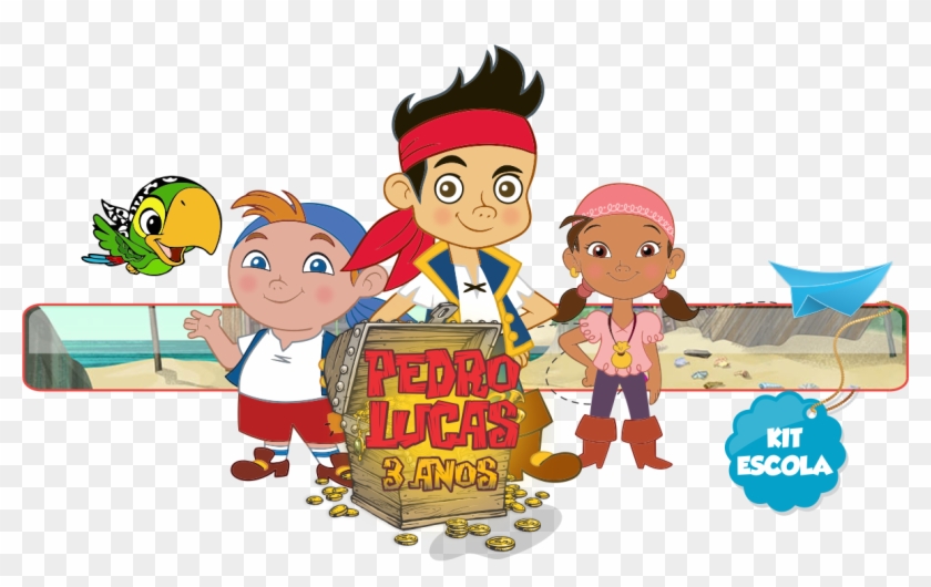 Jake E Os Piratas Da Terra Do Nunca - Jake And The Neverland Pirates #389547