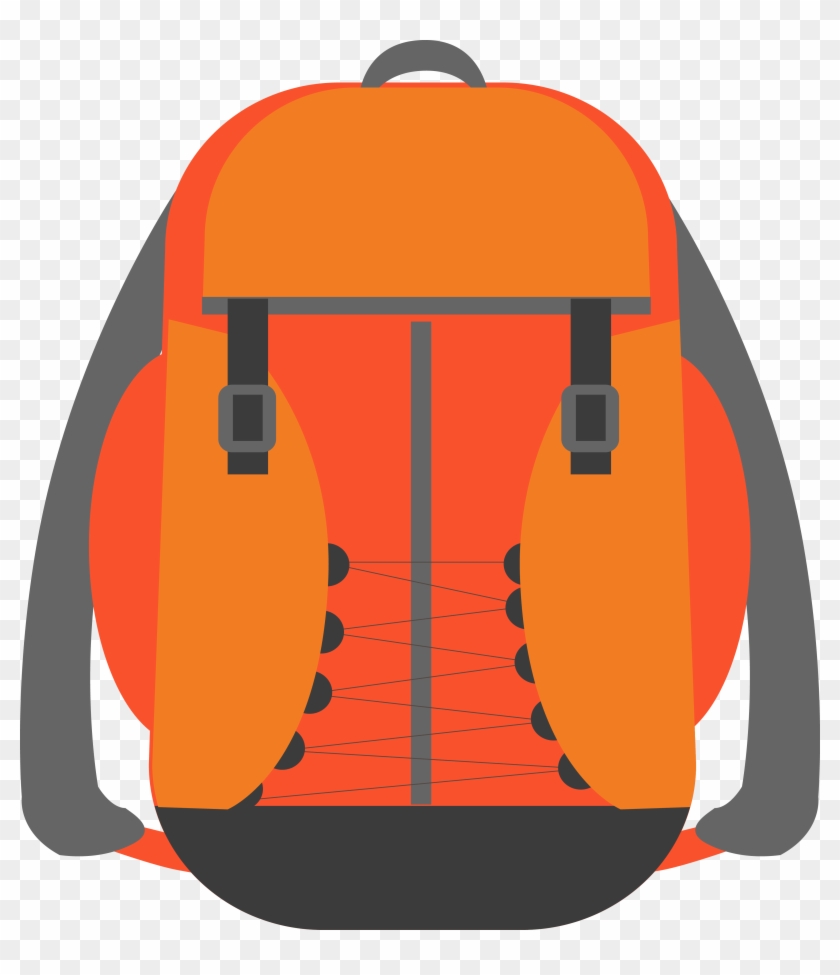 Bag Backpack Illustration - Travel Bag Vector Png #389614