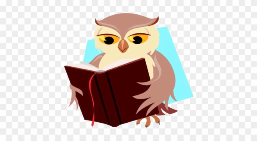 Picture - Owl With Book #389649