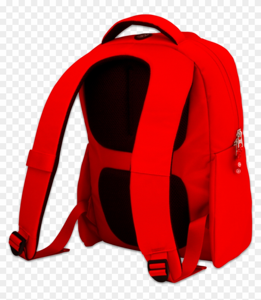 Red Backpack Clipart - Portable Network Graphics #389653