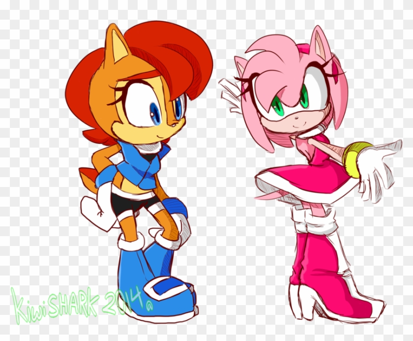 I'm Sorry For Being Kinda Inactive On Deviant Art - Amy And Sally Png #389703
