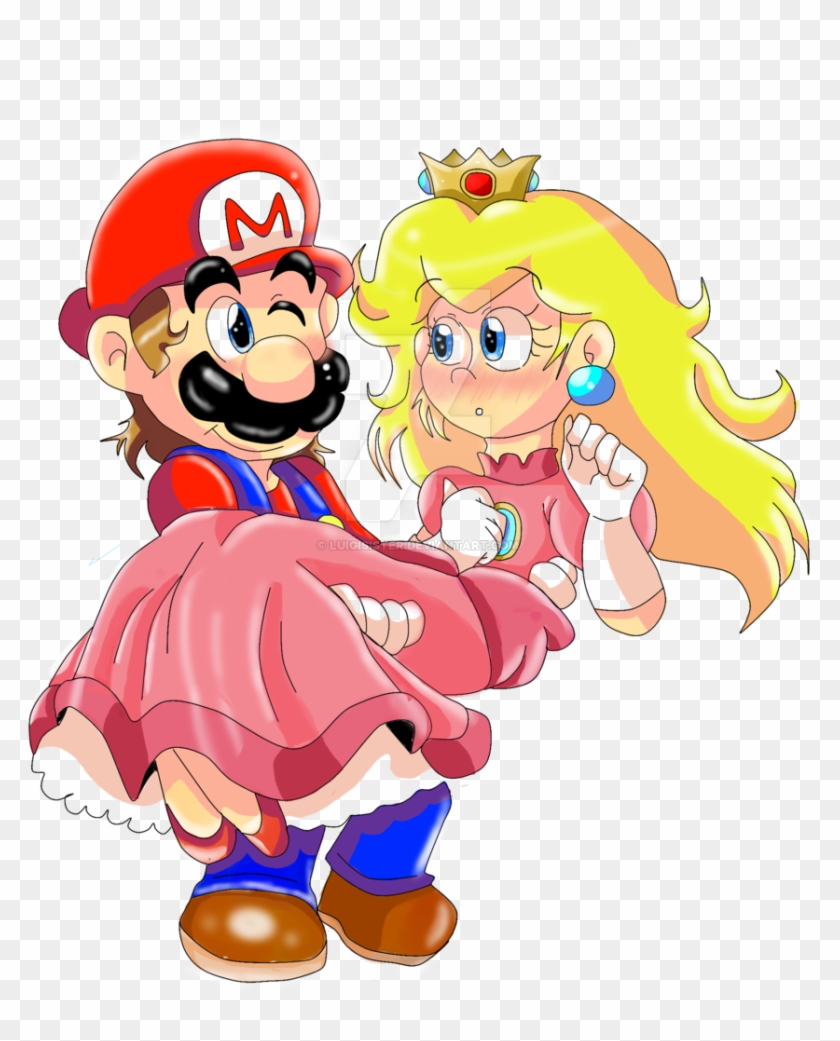 By Luigisister Mario- ''gotcha' My Princess - Art #389711