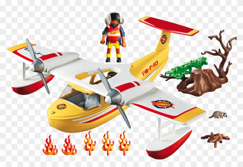 Http - //media - Playmobil - Com/i/playmobil/5560 Product - Playmobil 5560 Adventure Tree House Firefighting Seaplane #389714