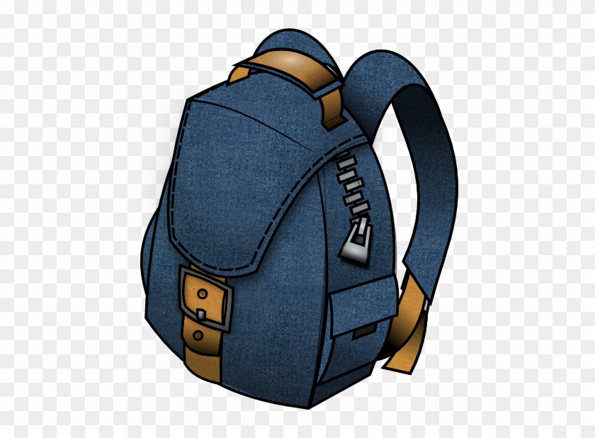 Bag Clipart Back Bag - School Bag Clipart Png #389747