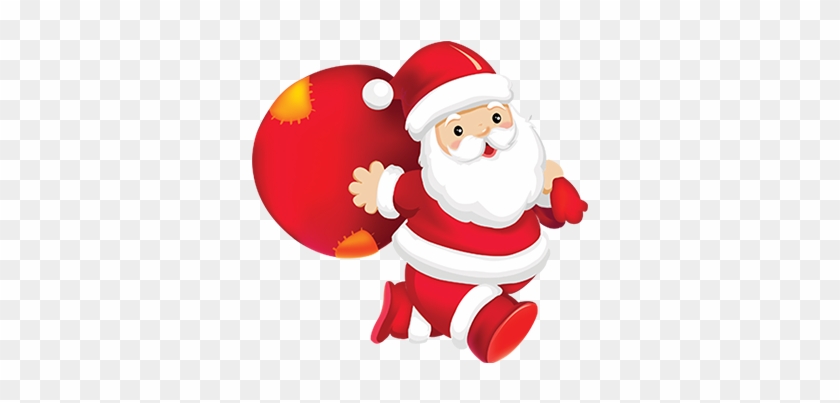 卡通圣诞节圣诞老人元素 - Cute Santa Claus Cartoon #389824