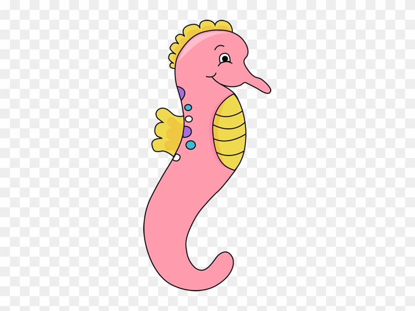 Free Seahorse Clipart Clipartmonk Clip Art Images - Pink Seahorse Clipart #389829