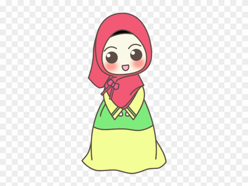 Muslim - Chibi Muslimah Vector #389833