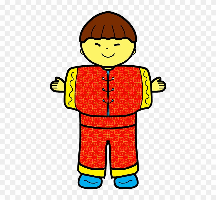 chinese boy clipart