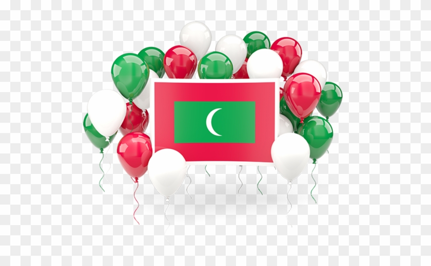 Illustration Of Flag Of Maldives - Maldivian Flag Png #390001