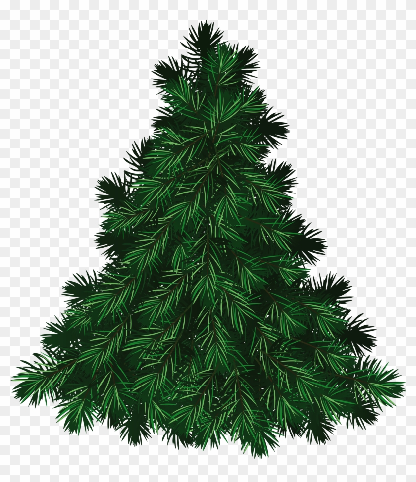 Fir Tree Clipart Transparent - Merry Christmas Icon Png #390027