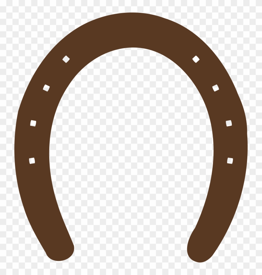 Horseshoe Horse Shoe Clip Art Clipart - Fer À Cheval Vector #390093