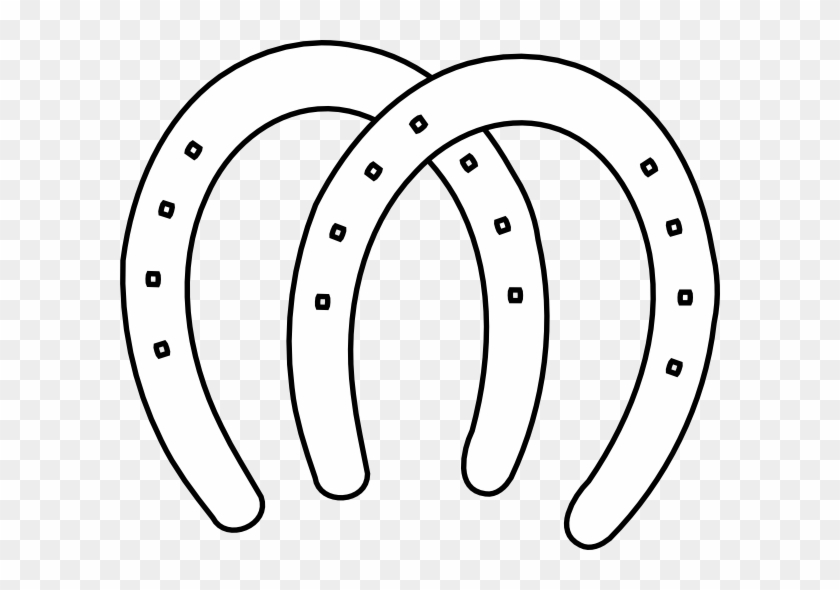 Horseshoe Clipart Double Horseshoe - Clip Art #390113