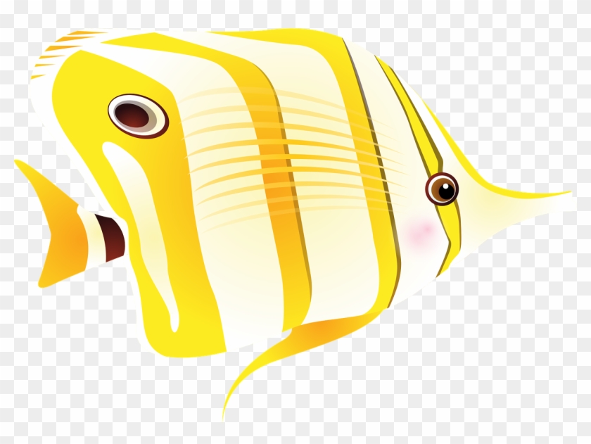 Rainbow Fish Outline 16, - Pixabay Fish #390144