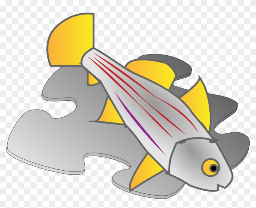 Fish Outline Clipart 22, - Clip Art #390149