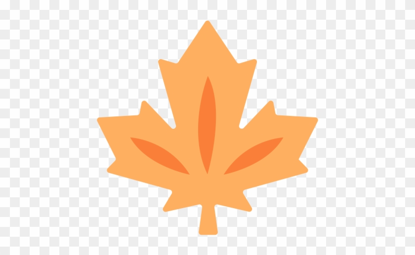 Autumn, Flat, Simple Icon - Flag Of Canada #390188
