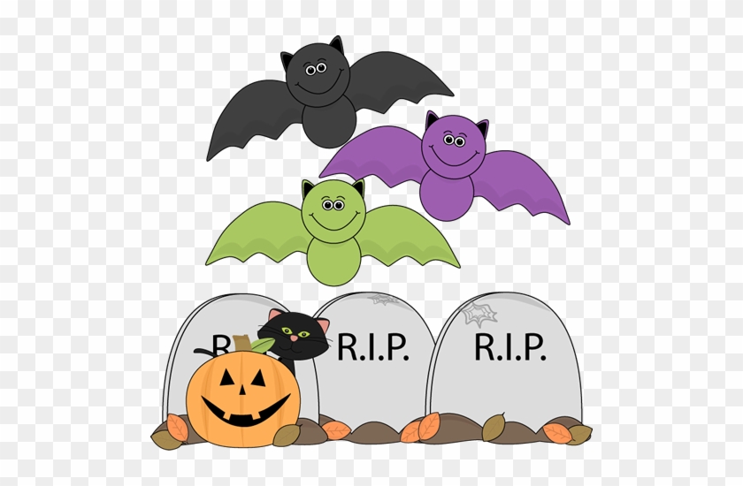 Fun Halloween Graveyard - Png Halloween Scenes #390209