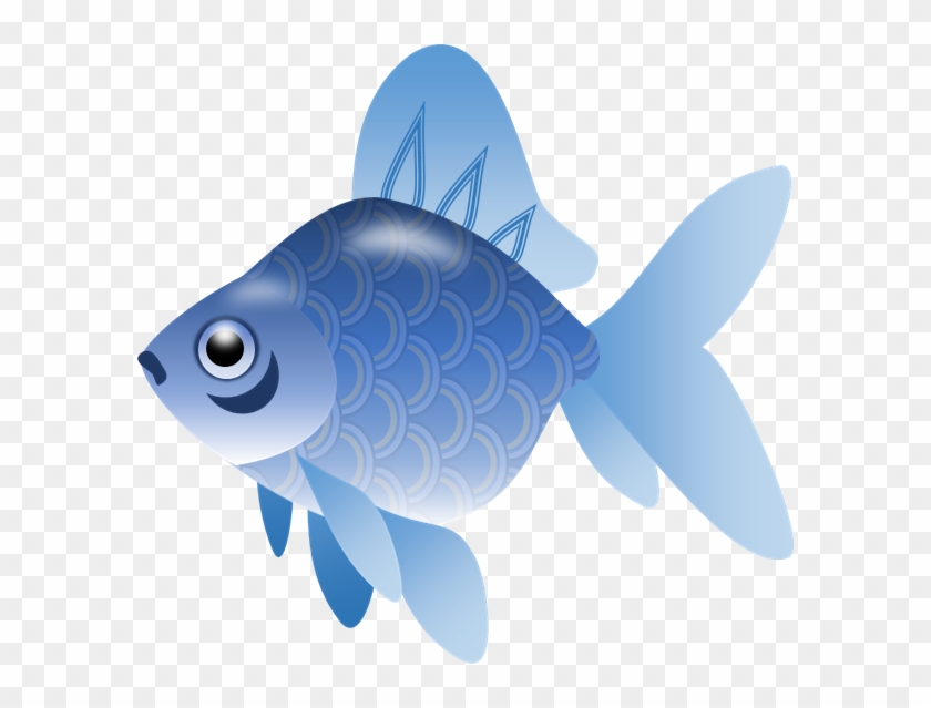 Gold Fish Transparent Png - Small Fish Clipart Transparent #390249