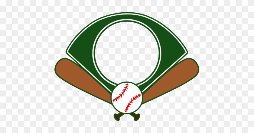 Baseball Field Monogram - Baseball #390307