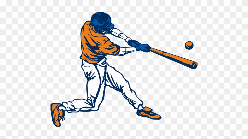 Deep Run Hitting Camp Summer 2017 - Hitting A Baseball Clipart #390312