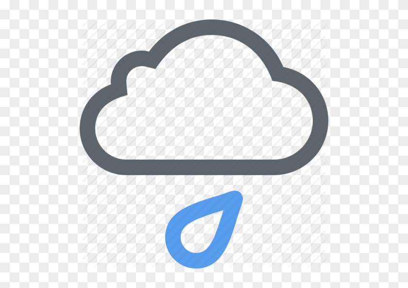 Cloud, Cloudy, Drizzle, Light, Rain, Storm, Weather - Light Rain Weather Icon #390335