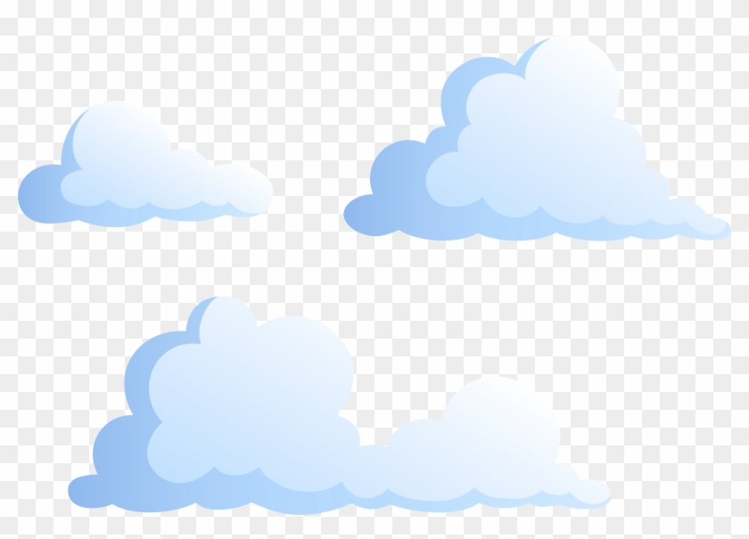 Cloud Transparent Clip Art Image - Clip Art Cloud Png #390345