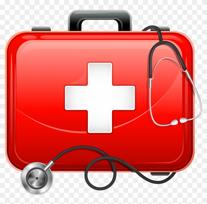 Medical Bag And Stethoscope Png Clipart - Medical Bag And Stethoscope Png Clipart #390485