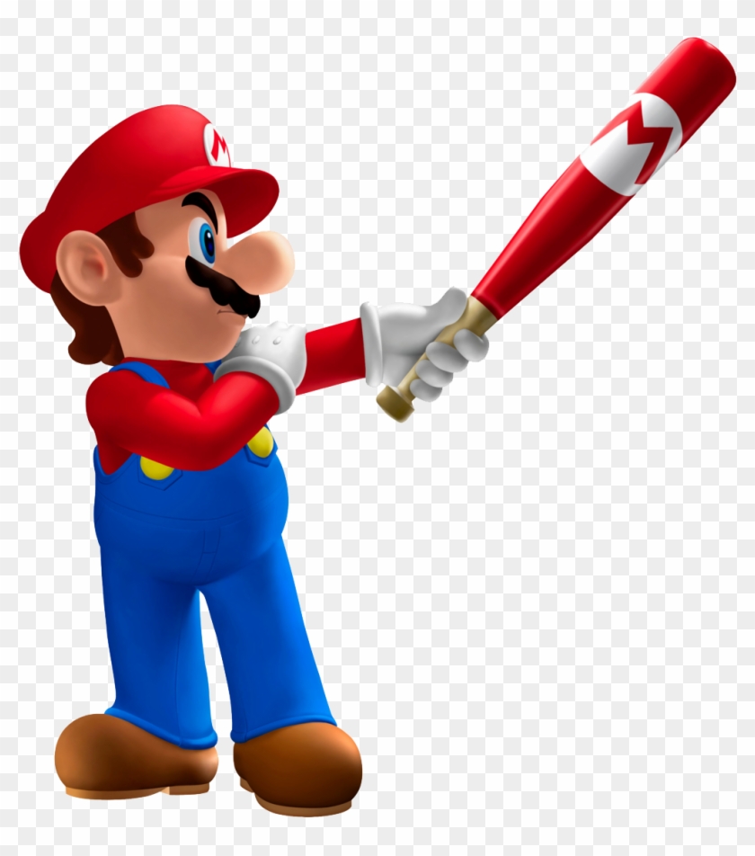 Mario 114 - Mario With Baseball Bat #390570