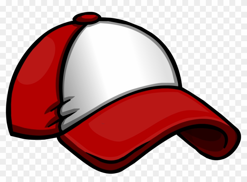 New Player Red Baseball Hat - Club Penguin Music Jam Cap #390571