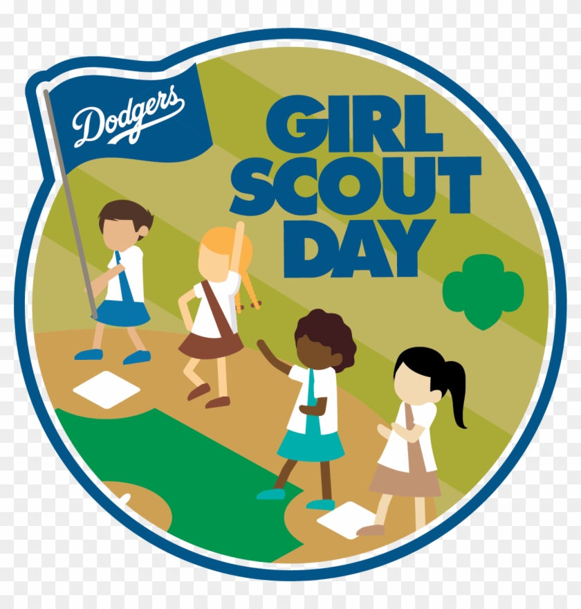 A Girls Scout Day Patch Will Be Offered When The Dodgers - Los Angeles Dodgers #390590