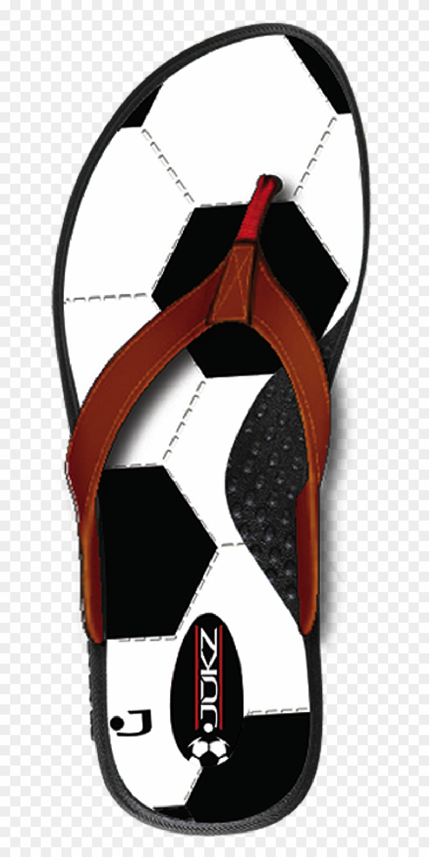Jukz Soccer Flip Flops - Jukz Sportswear Jukz Soccer Flip Flops #390595