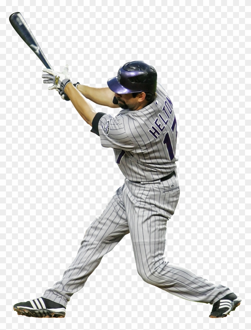 Best Free Baseball Transparent Png File - Baseball Player Batting Png #390618