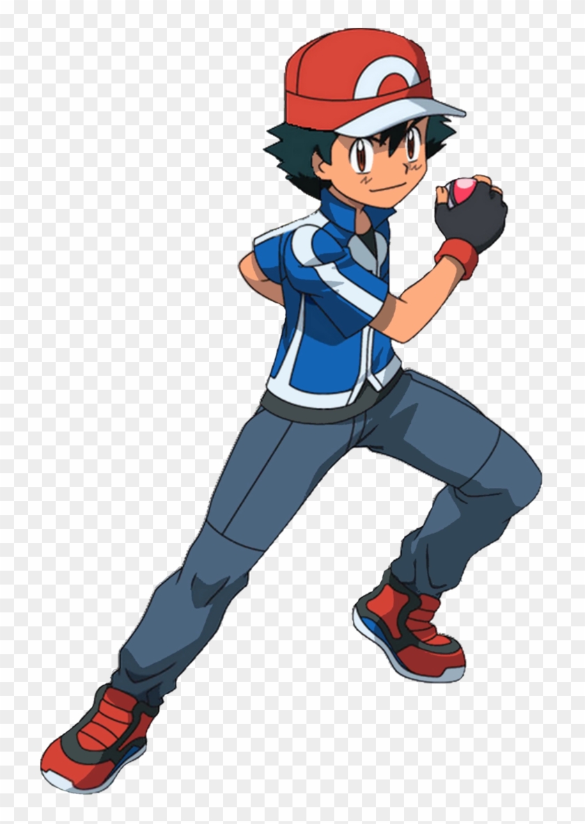 Ash Ketchum Xy 1 By Supercaptainn - Ash Png #390636