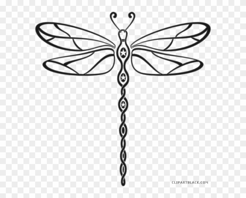Amazing Dragonfly Animal Free Black White Clipart Images - Dreams And Nightmares Of A Menopausal Woman #390644