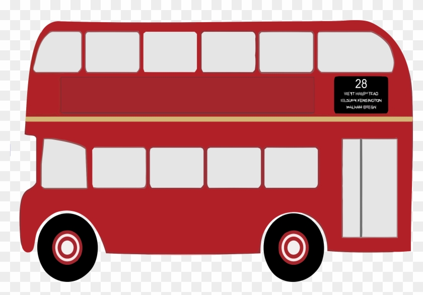 Big Image - Double Decker Bus Clipart #390738