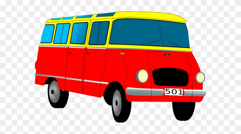 Daycare Bus Clip Art - Van Clipart Png #390753