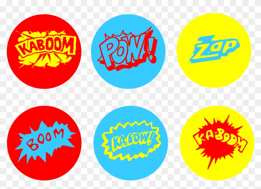 Provo City Events - Super Hero Printables Labels #390793