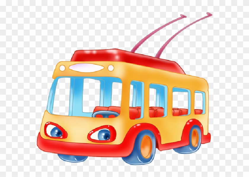 School Bus Cartoon Images - Poezii Cu Mijloace De Transport #390801