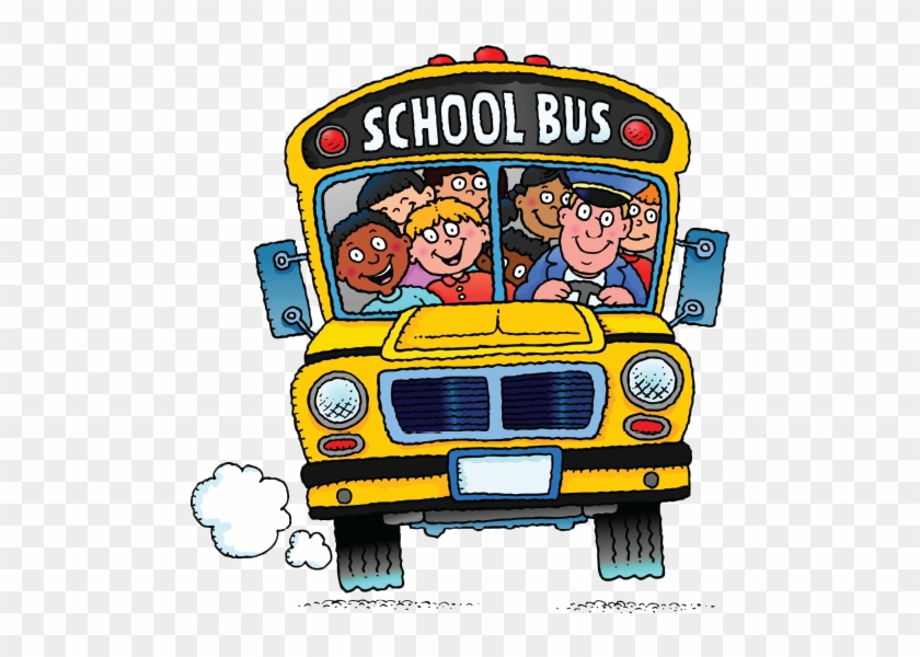 Bus Clipart Farm Field Trip - Cartoon School Bus Clipart #390806