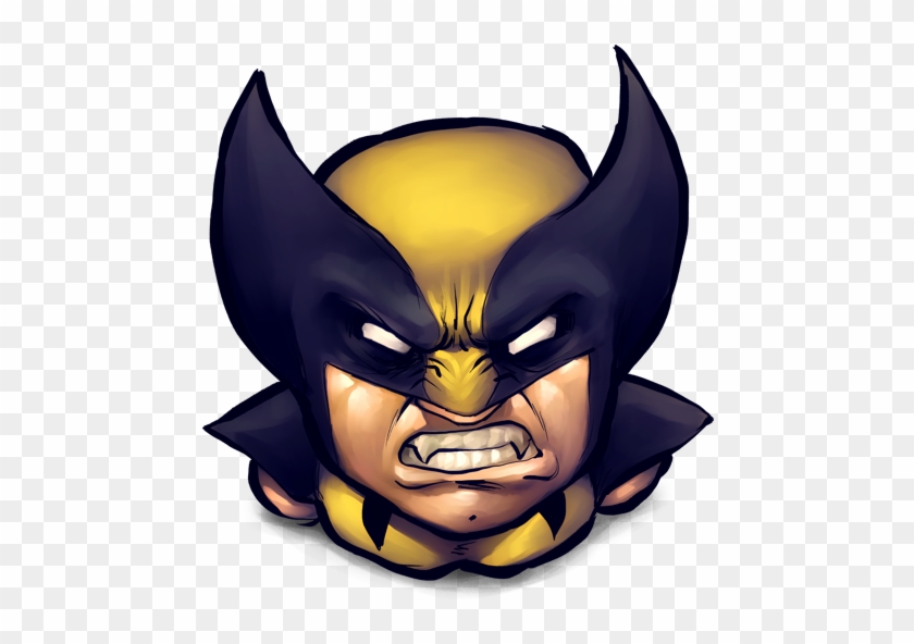 Angry Wolverine Icon, Png Clipart Image - Coque Samsung J7 2017 Marvel Wolverine Avenger Comic #390831