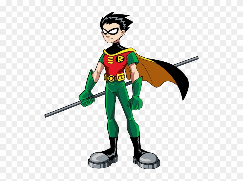 Superhero Robin Png Transparent Images Png All - Original Teen Titans Robin #390836