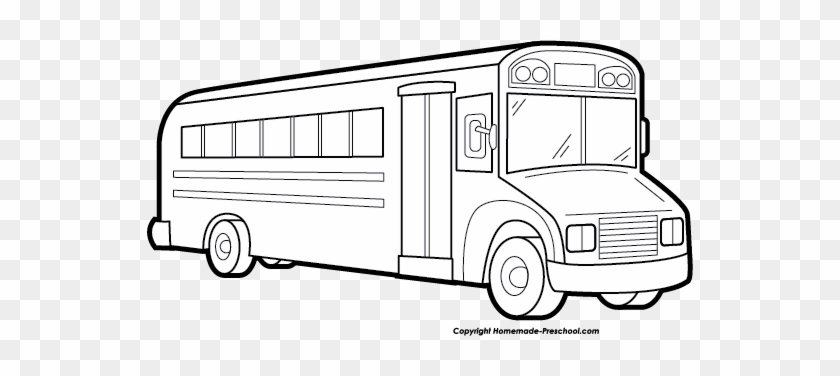 School Bus Black And White School Bus Clip Art Black - School Bus Images Black And White #390878