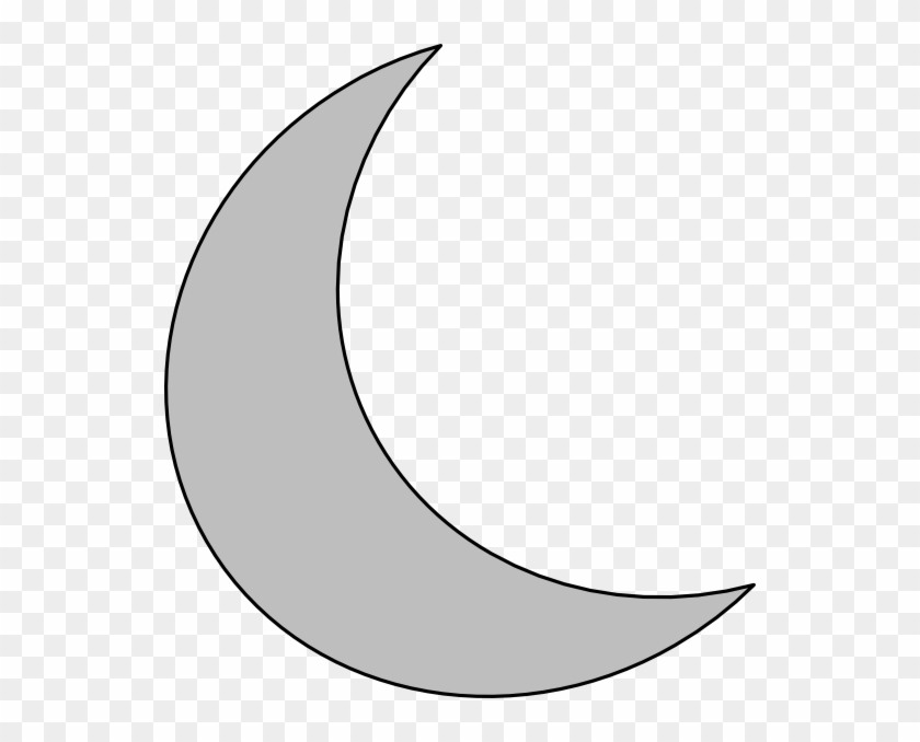 Silver Moon Clip Art Vector Clip Art Free - Silver Moon Clipart #390909