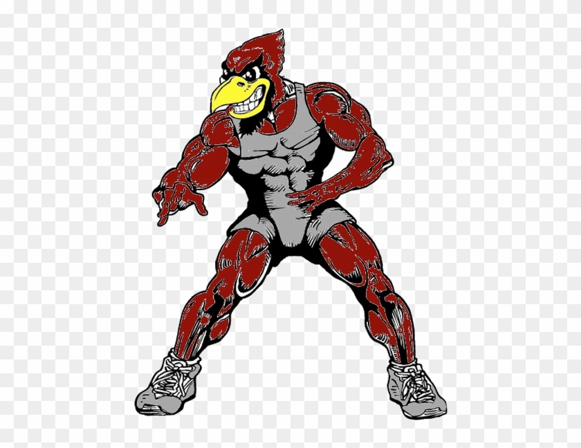 Cardinal Clipart Superhero - Cardinal Wrestling Pompton Lakes Nj #390951